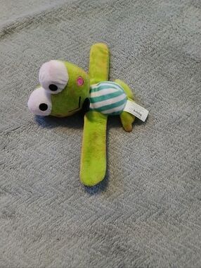 Green Frog Plush Slap Stick